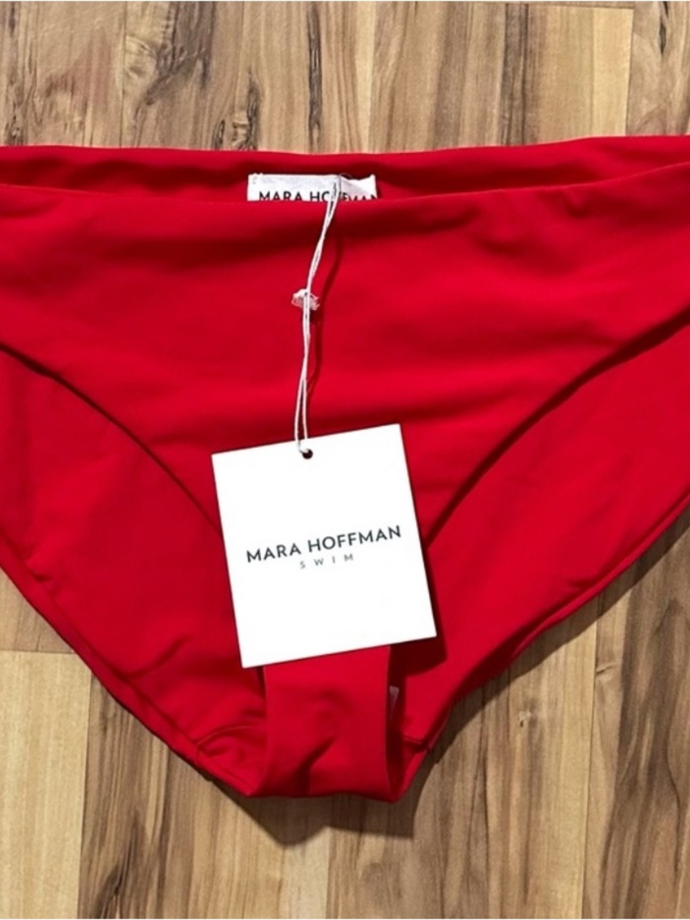 Mara Hoffman Vibrant Red Bikini Bottom